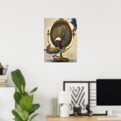 バニティポップ・アートの – シュラ絵画リアリズム ポスター (ホームオフィス)