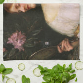 バニティーバイジョンウィリアム・ウォーターハウス キッチンタオル (折り畳み)