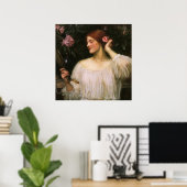 バニティーバイジョンウィリアム・ウォーターハウス ポスター (ホームオフィス)