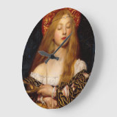 バニティ美しいファッション衣装デザイナ ラージ壁時計 (傾斜)