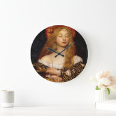 バニティ美しいファッション衣装デザイナ ラージ壁時計 (ホーム)