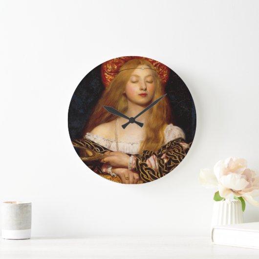 バニティ美しいファッション衣装デザイナ ラージ壁時計 (ホーム)