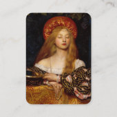 バニティ美しい-ファッション衣装デザイナー,ブラック 名刺 (裏面)