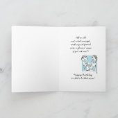 バニティ誕生日または友情カード カード (内部)