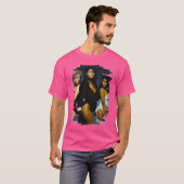 バニティ6ブラシアート Tシャツ (正面フル)