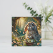 バニファンシーーフラワーバスケット復活祭 シーズンカード (スタンド正面)