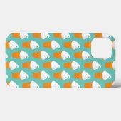 バニラアイスクリームコーンパターン Case-Mate iPhoneケース (裏面 (横))