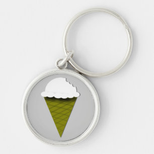 バニラアイスクリームKeychain キーホルダー