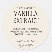 バニラエキスボトル 手作り クリーム アイボリー