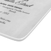 バニラエキス自家製の材料を加える重量デ カッティングボード (角)