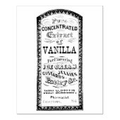 バニラエキス – ヴィンテージ薬局Ad ラバースタンプ (インプリント)