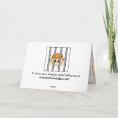 バニラカスタードデイレシピ おもしろい サンキューカード (裏面)