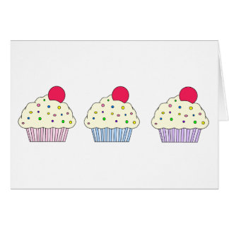 バニラカップケーキ