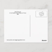 バニラグローブバイポールゴーギン ポストカード (裏面)