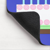 バニラケーキ&ハッピーバースデー マウスパッド (コーナー)