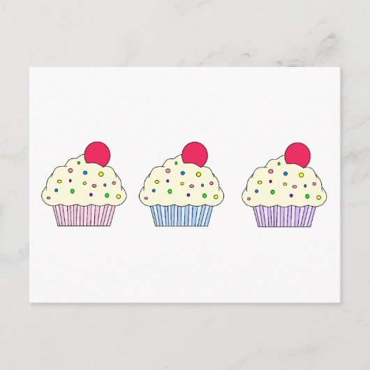 バニラケーキ ポストカード (正面)