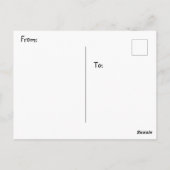 バニラシュガークッキーレシピカード ポストカード (裏面)