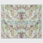 バニラストロベリーアジサイの包装紙 ラッピングペーパー (フラット)