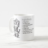 バニラチャイマグケーキレシピ— reg mag コーヒーマグカップ (正面左)