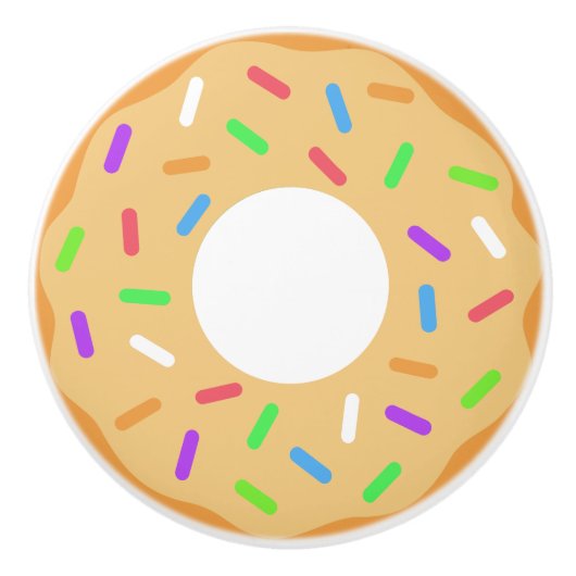 バニラドーナツ セラミックノブ (正面)