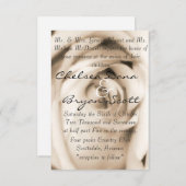 バニラバラ 招待状 (正面/裏面)