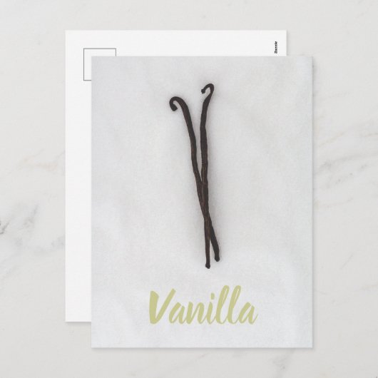 バニラビーンに砂糖 シーズンポストカード (正面/裏面)