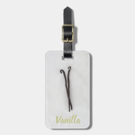 バニラビーンに砂糖 ラゲッジタグ