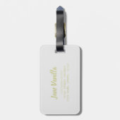 バニラビーンに砂糖 ラゲッジタグ (裏面縦)