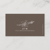 バニラビーンカフェケーキカスタム会社 名刺 (裏面)