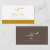 バニラビーンカフェケーキカスタム会社 名刺 (正面/裏面)