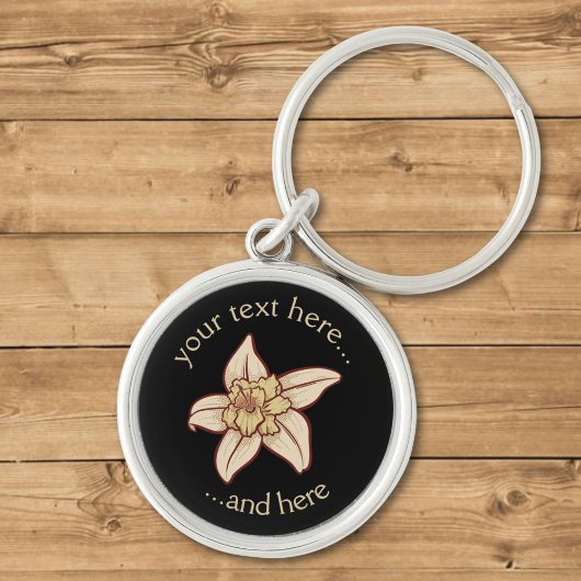 バニラフラワーアイコン キーホルダー