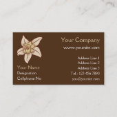 バニラフラワーアイコン 名刺 (正面)