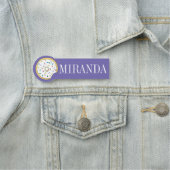 バニラフロストドナツドーナツ虹の散水 名札 (インサイチュ)