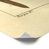 バニラプラントプリント ポスター (角)