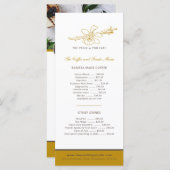 バニラポッド花カフェコーヒーとケーキメニュー メニュー (正面/裏面)