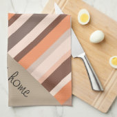 バニラメロンストライプズ キッチンタオル (四つ折り)