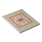 バニラメロンストライプズ ノートパッド (アングル)