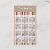 バニラメロンストライプズ 名刺 (裏面)