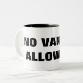 バニラ禁止!! ツートーンマグカップ (正面左)