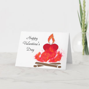 バニングハートバレンタインデーのカード シーズンカード