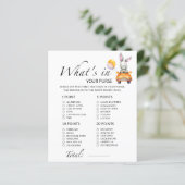 バニーあなたの財布の赤ちゃんシャワーゲームに何がある (スタンド正面)