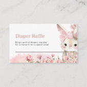 バニーおむつラッフルエンクロージャカード エンクロージャーカード (正面)
