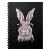 バニーおもしろいキュート家族ギフトイースター ノートブック (正面)