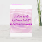 バニーおよび子犬-イースターカード シーズンカード (裏面)