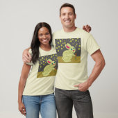 バニーおよび星のベビーのワイシャツ Tシャツ (ユニセックス)