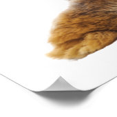 バニーお尻ラビットバブル子供部屋子 ポスター (角)