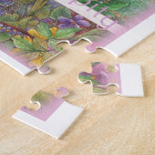 バニーお洒落イン春ガーデン ジグソーパズル (側面)