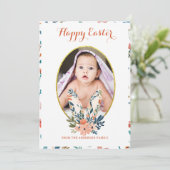 バニーお洒落耳開花ディライトイースター シーズンカード (スタンド正面)