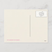 バニーお洒落&フラワーポストカード シーズンポストカード (裏面)