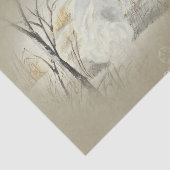 バニーかウサギのクリスマスのティッシュペーパー 薄葉紙 (詳細)